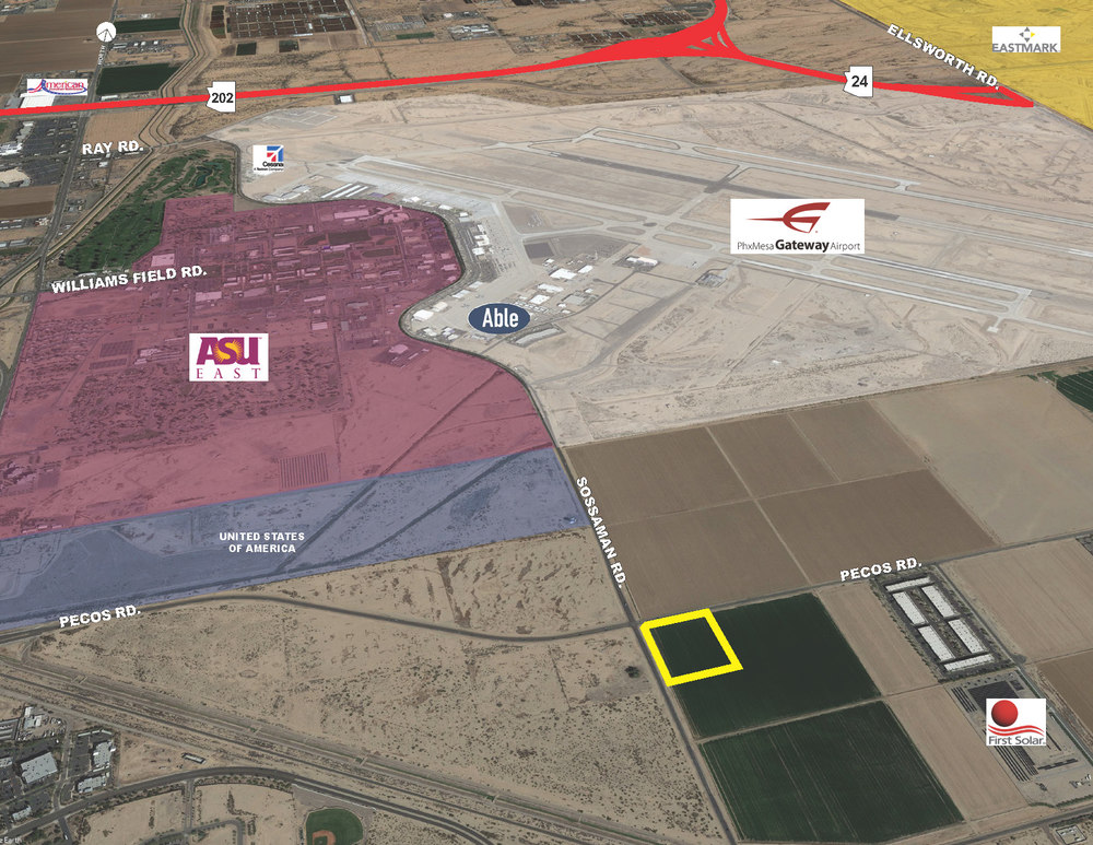 Mesa Az Land Commercial Real Estate Officespace Com